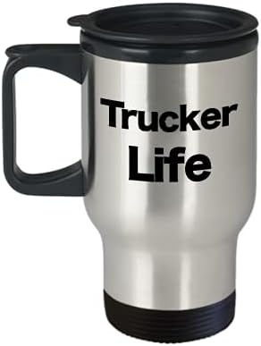 ספל משאיות ספל נסיעות כוס קפה נהג משאית נהג 18 גלגל על ​​הכביש