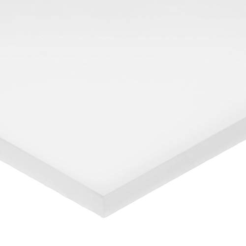 ארהב איטום ארהב-PS-AC-365 גיליון פלסטיק לבן אצטלי, 4 גובה, 6 רוחב, 6