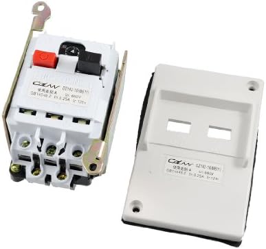 AEXIT DZ162-16 חלוקת AC חשמל 660V 0.25A 3 קוטב פנל לבן מפסק