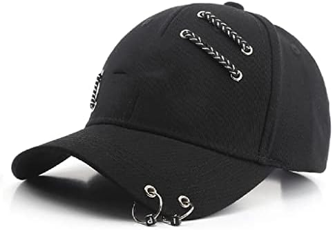 MHYFC גבר אישה טבעת שרשרת כובע בייסבול מגניב פאהיון רכיבה על אופניים כובע כותנה כובע חדש