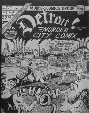 דטרויט! קומיקס עיר הרצח 1 וי-אף / נ. מ.; ספר קומיקס של עבודת עבדים