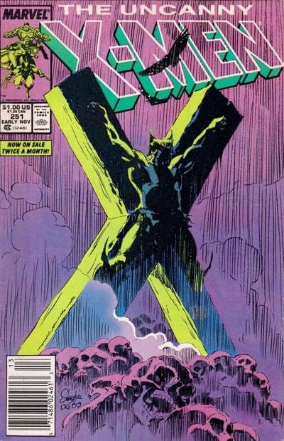 אקס-מן המוזרים, הסרט מספר 251; קומיקס מארוול / כריס קלרמונט מארק סילבסטרי