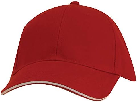 Dorfman Pacific Co. כובע אריג מובנה לגברים עם סנדוויץ '