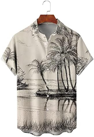 XXBR 2023 תלת מימד ציור הדפס פרחוני חולצה הוואי גברים נשים פניות צווארון צווארון וינטג 'צמרות גברים גברים