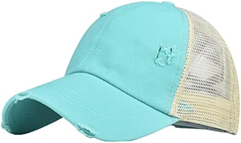 מתכוונן רשת כובע צלב כובע בייסבול כובע קש ספורט כיסוי ראש מגבעת