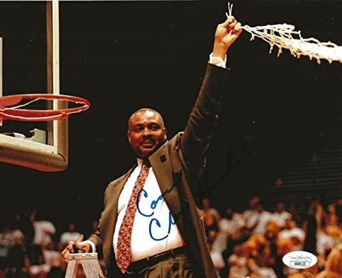 קלם האסקינס חתם על מינסוטה גולדן גופרס 8x10 חתימה עם חתימה 2 JSA - תמונות NBA עם חתימה