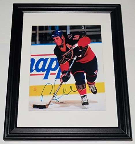 ברט האל חתימה 8x10 צילום צבע - סנט לואיס בלוז! - תמונות NHL עם חתימה