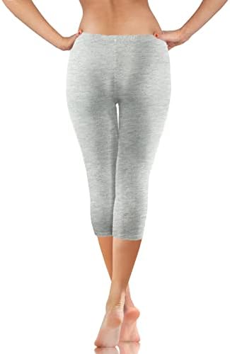 Oplxuo מכנסי יוגה עם מותניים גבוהים לנשים קפרי חותלות אימון מכנסיים קצרים מכנסיים אימון חותלות יוגה מכנסיים קצוצים