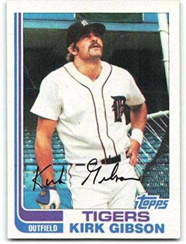בייסבול MLB 1982 Topps 105 KIRK GIBSON 105 TIGERS EX/NM