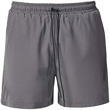 מכנסיים קצרים של BMISEGM לגברים צבע רגיל מזדמן מכנסי לוח ספורט חלקים מכנסיים כושר לגברים קיץ דק רופף ייבוש מהיר