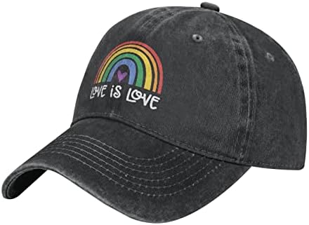 וולדל אהבה היא אהבה קשת חמניות בייסבול כובע בציר להטב הומו לסבית גאווה כובע לגברים נשים