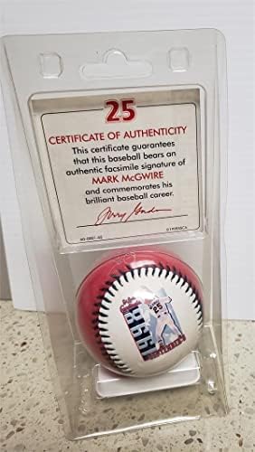 מארק מקגווייר חתימה בייסבול 62 ריצות ביתיות - כדורי חתימה