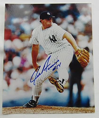 ג'ו אוסאניו חתום על חתימה אוטומטית 8x10 תמונה II - תמונות MLB עם חתימה