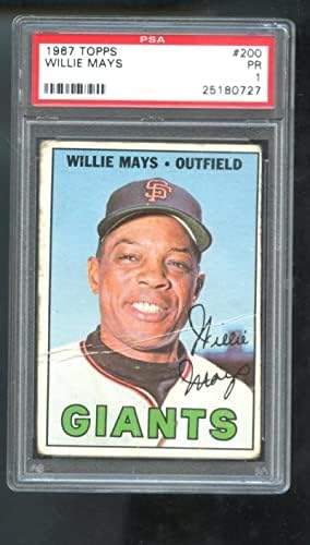 1967 Topps 200 Willie May