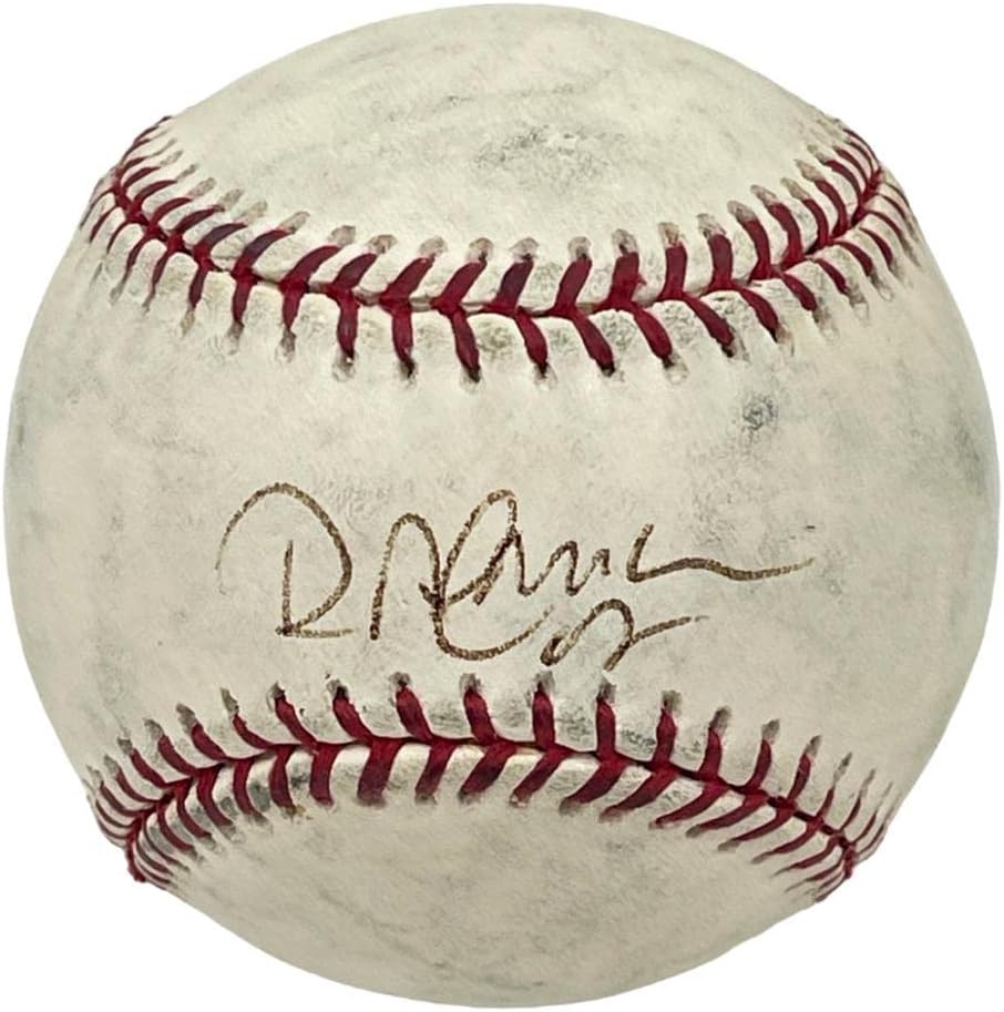 רוברטו אלומר ג'וניור משחק חתום בשימוש בייסבול טורונטו בלוג'ייס - משחק חתימה MLB משומש בייסבול