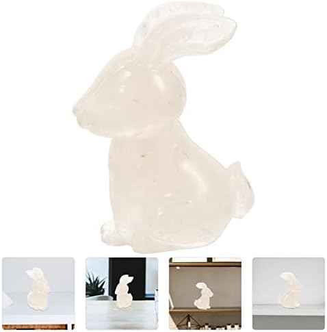 Bestoyard Bunny ייחודי של בעלי חיים פסלון פסל ארנב ארנב פסל פסחא קישוט פסחא
