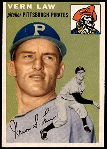 1954 Topps 235 Law Vern Pittsburgh Pirates NM Pirates