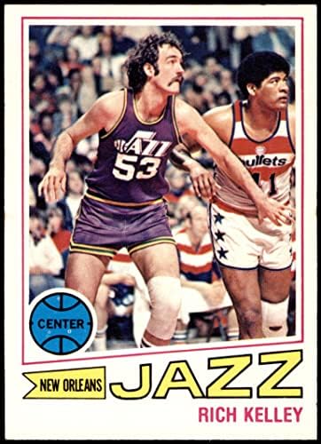 1977 Topps 67 Rich Kelley New Orleans Jazz VG/Ex Jazz Stanford