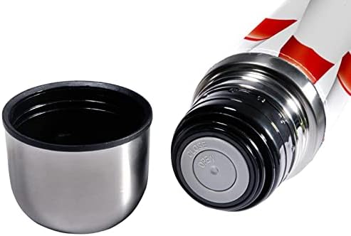 SDFSDFSD 17 גרם ואקום מבודד נירוסטה בקבוק מים ספורט ספורט ספל ספל ספל עור מקורי עטוף BPA בחינם, סט באולינג עם כדור