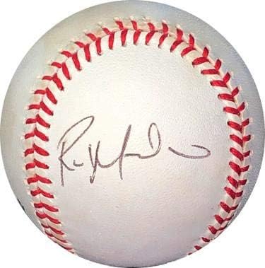 ראול מונדסי החתום על רולינגס בייסבול הרשמי של הליגה הלאומית - הולוגרמה EE63479 - כדורי בייסבול עם חתימה