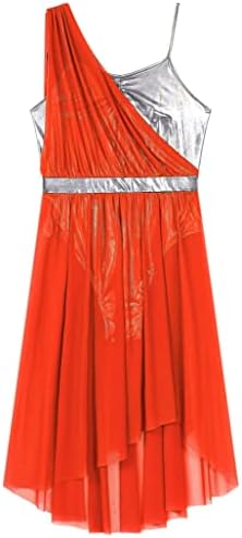 רשת TSSOE רשת נשים אסימטרית לבגדי גוף גוף חצאית ריקוד לירית שמלות צבע שמלות בלוק
