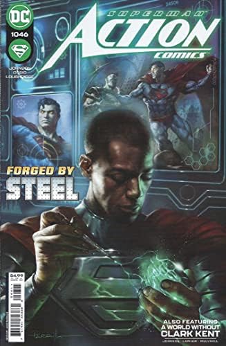 קומיקס אקשן 1046 וי-אף/ננומטר ; די-סי קומיקס / סופרמן סטיל