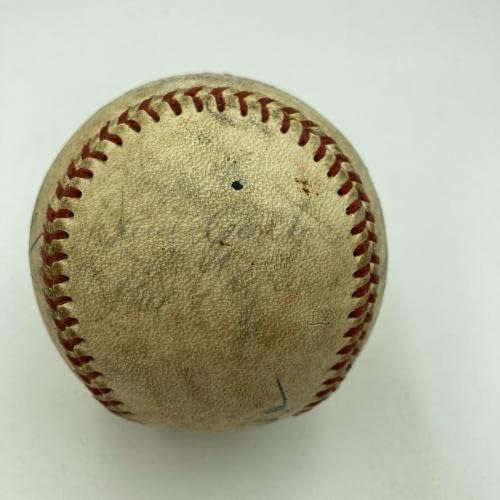 סטן מוזיאלי סנט לואיס קרדינלס משנות החמישים משנות החמישים חתום בייסבול בליגה הלאומית - בייסבול חתימה