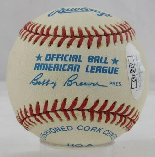 דון לארסן חתום על חתימה אוטומטית רולינגס בייסבול JSA AI29363 - כדורי בייסבול חתימה