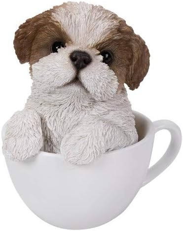 כלי מתנה פסיפיק מקסים כוס תה מחמד חיות מחמד גור גור צלמית אספנית 5.75 אינץ '