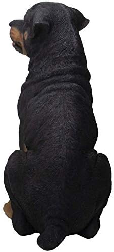 כלי מתנה פסיפיק ריאליסטי גדול רוטוויילר כלב פסל פסל פסל